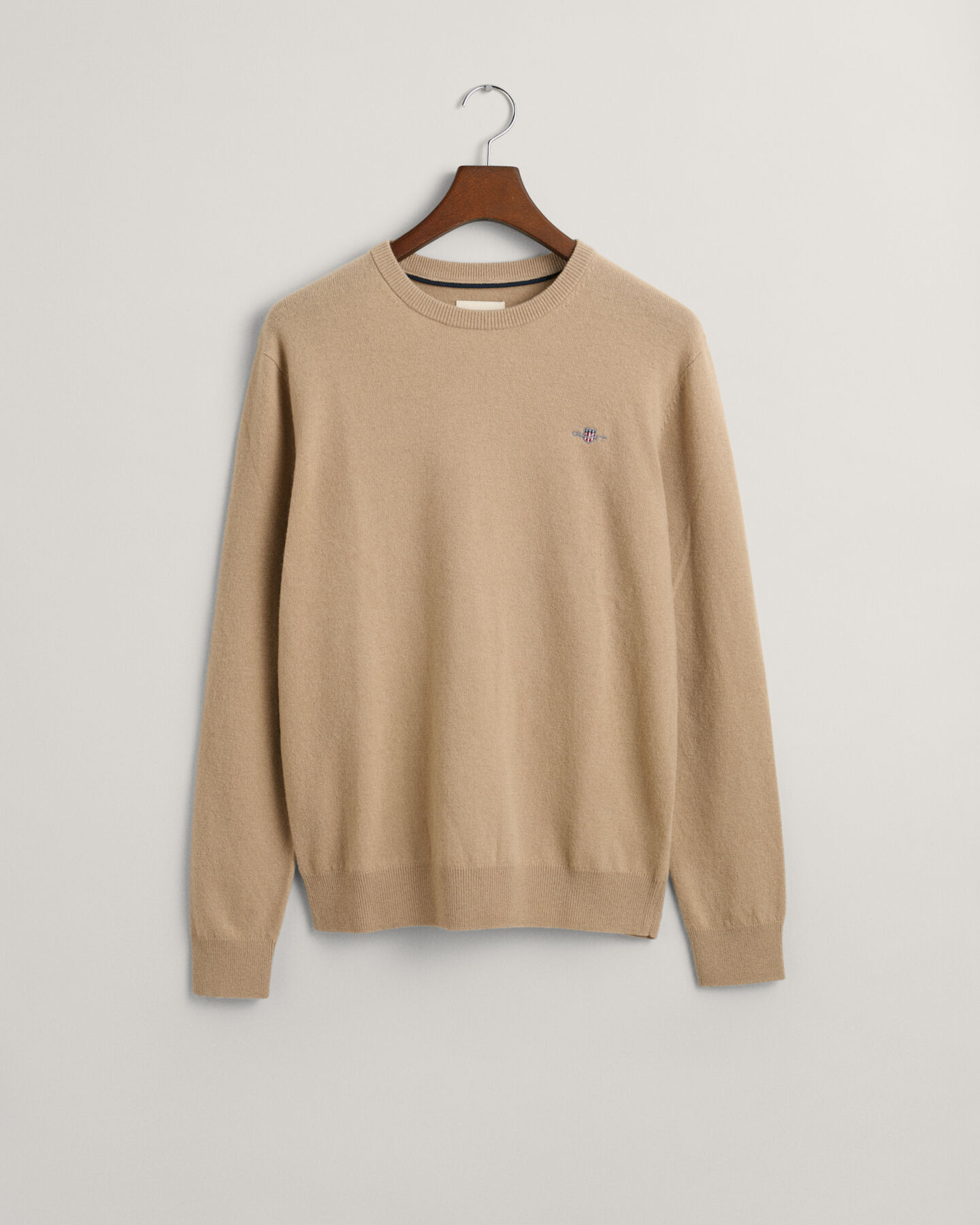 Seasonal Essential crewneck sweater i ekstra fin lammeuld