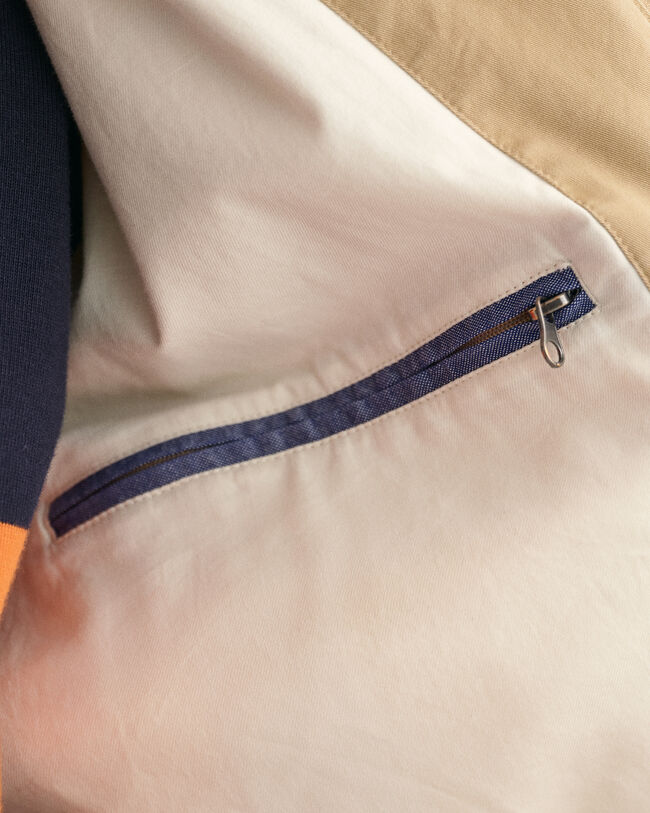 Windcheater af bomuld