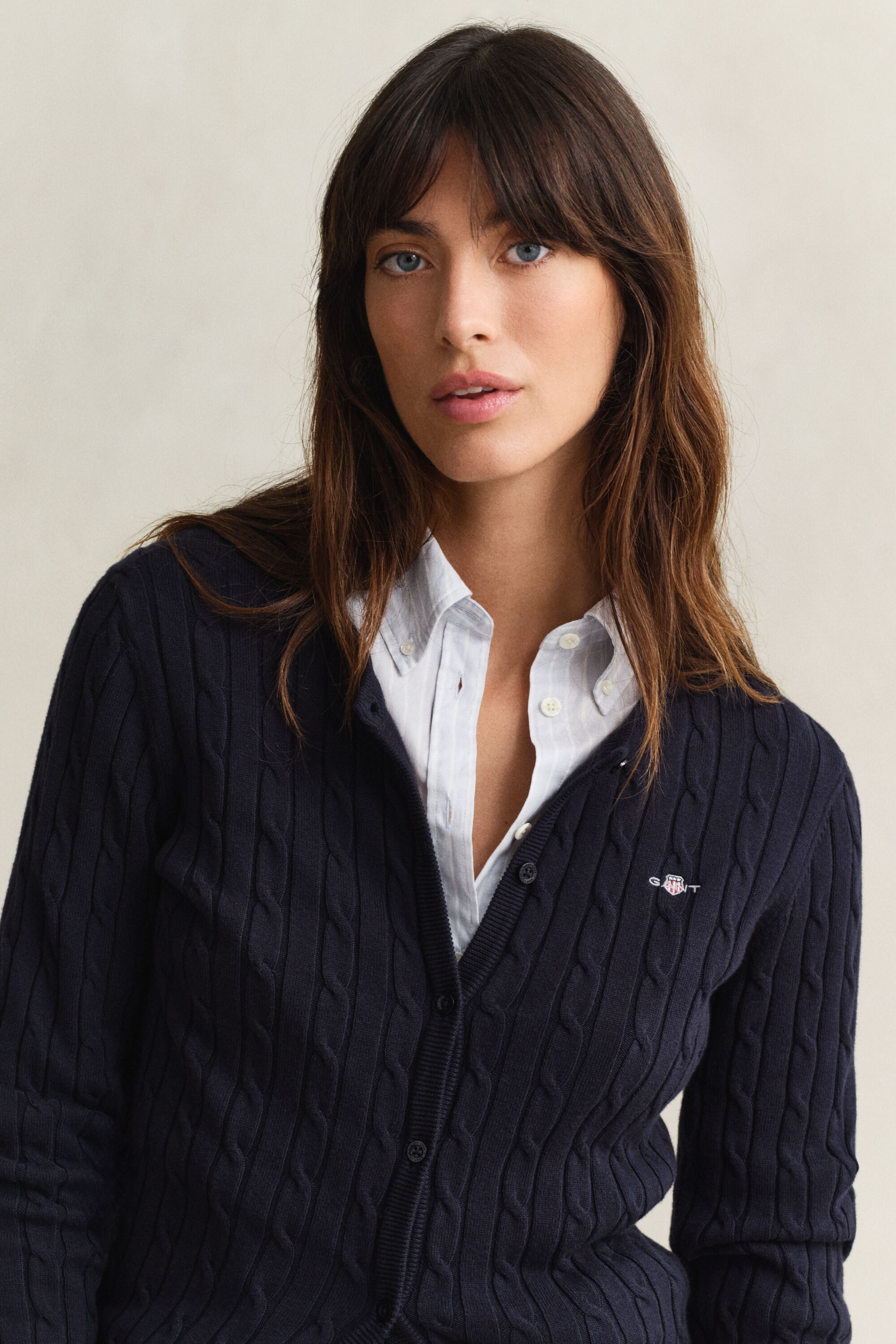 Kabelstrikket cardigan