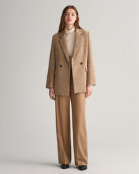 Bukser med høj talje og lige ben