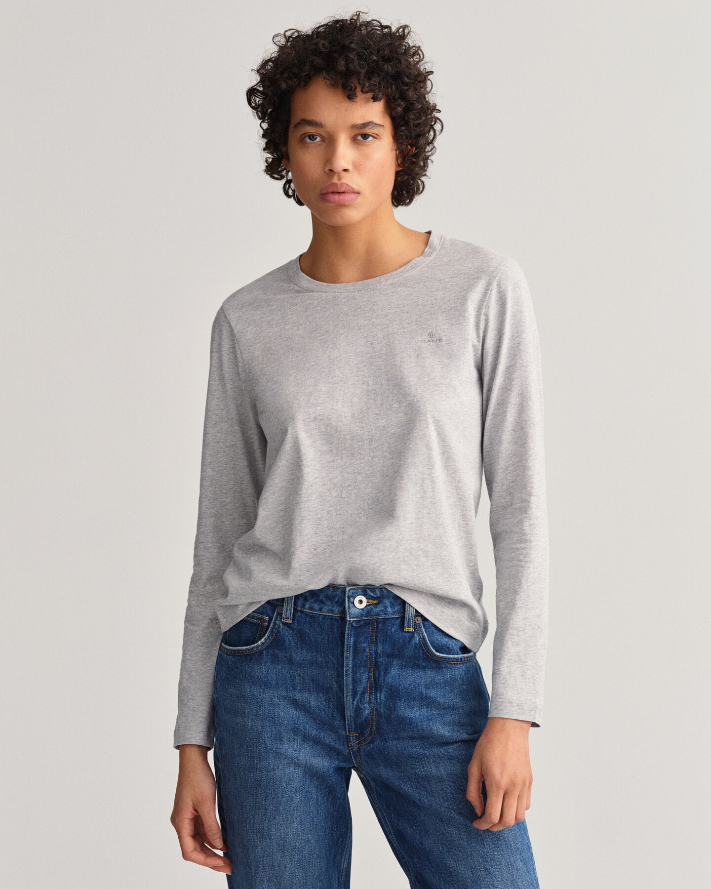 Original lang&aelig;rmet T-shirt