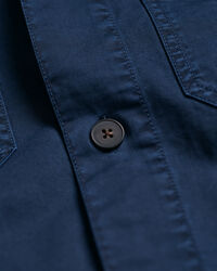 Crewneck sweater af bomuld med kabelstrik