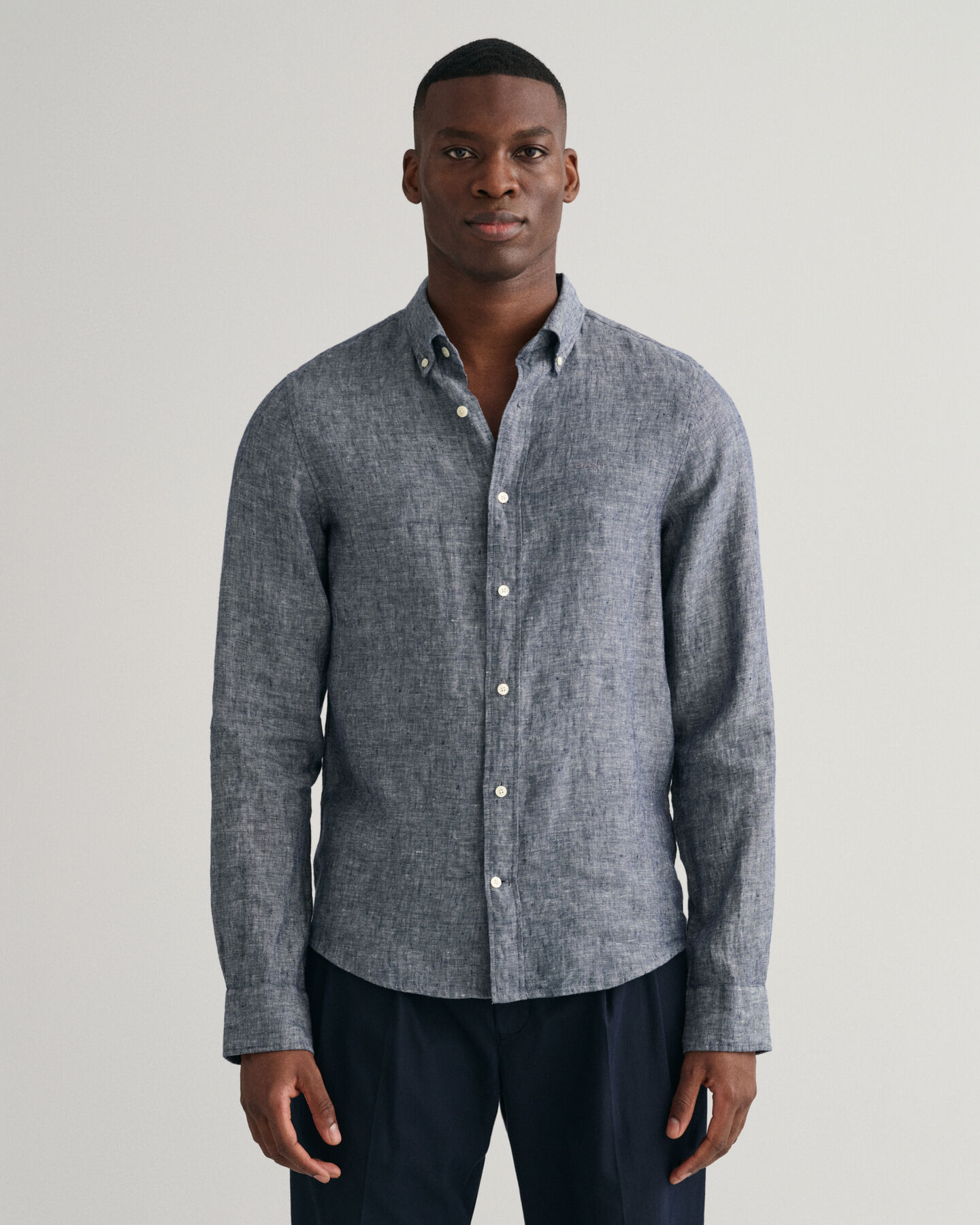 Slim fit skjorte af h&oslash;r