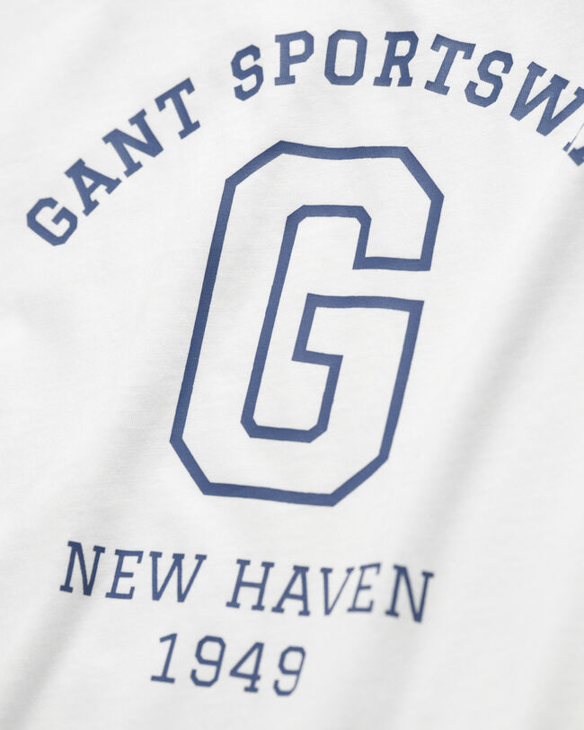 Teens GANT Sportswear Arch-grafisk T-shirt