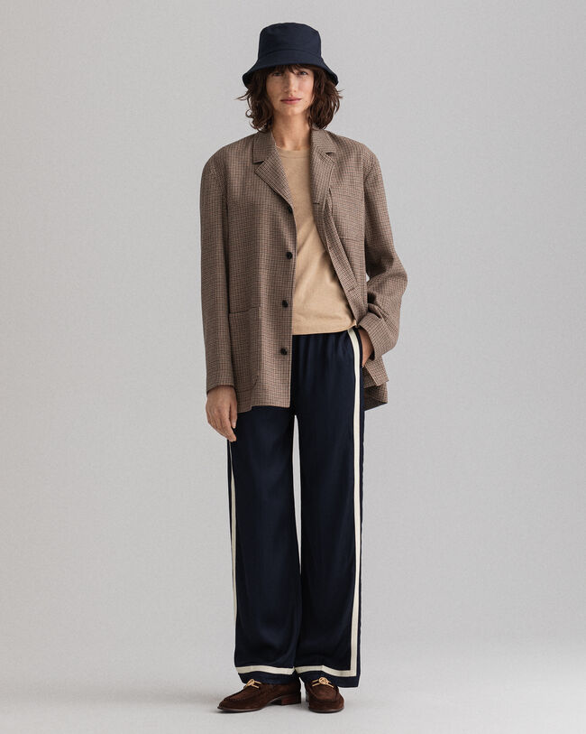 Pull-On-bukser i satin