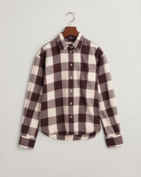 Teen Girls Relaxed fit skjorte med tern