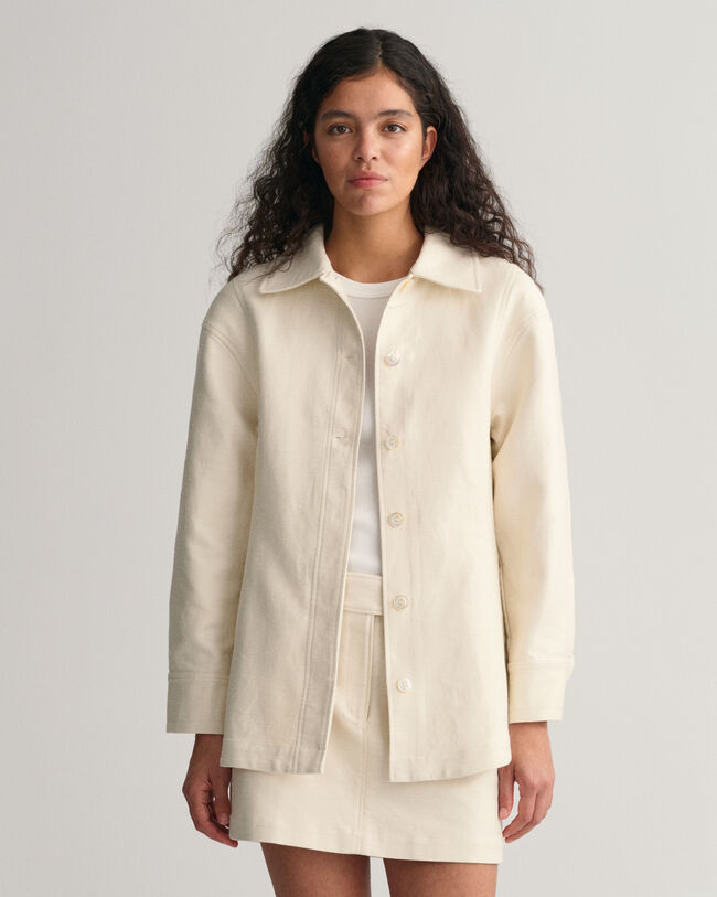 Tekstureret skjortejakke