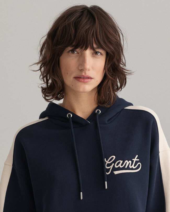 Color Block hættetrøje