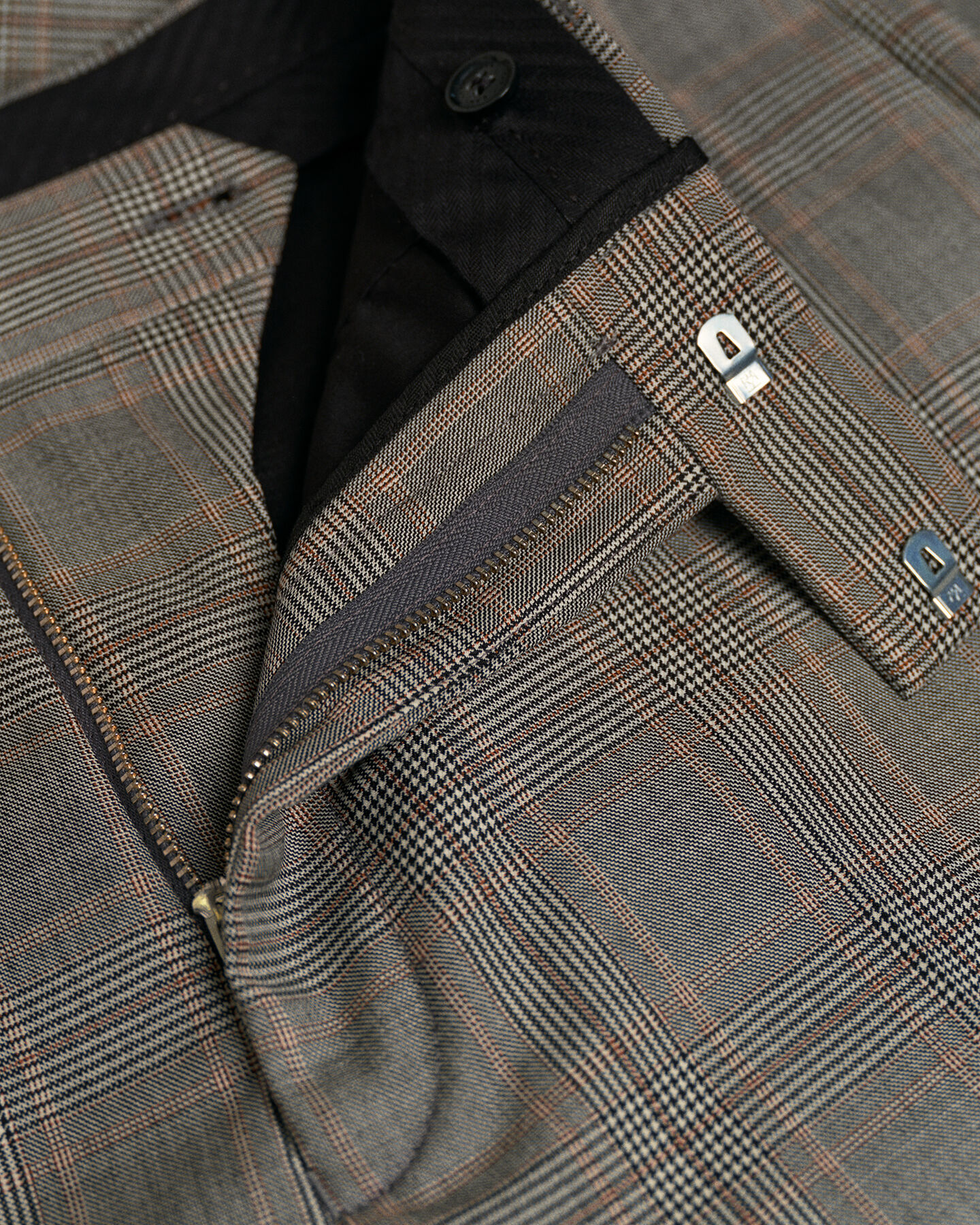 Glen Check jakkesæt-bukser