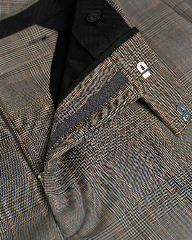 Glen Check jakkesæt-bukser