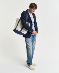 Graphic T-shirt med GANT USA sejlads-tryk