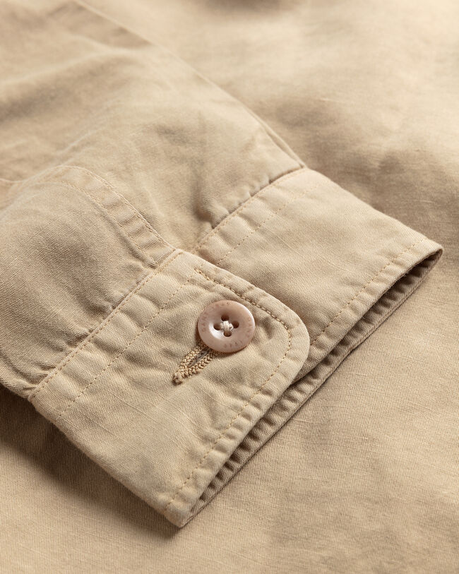 Garment-dyed overskjorte