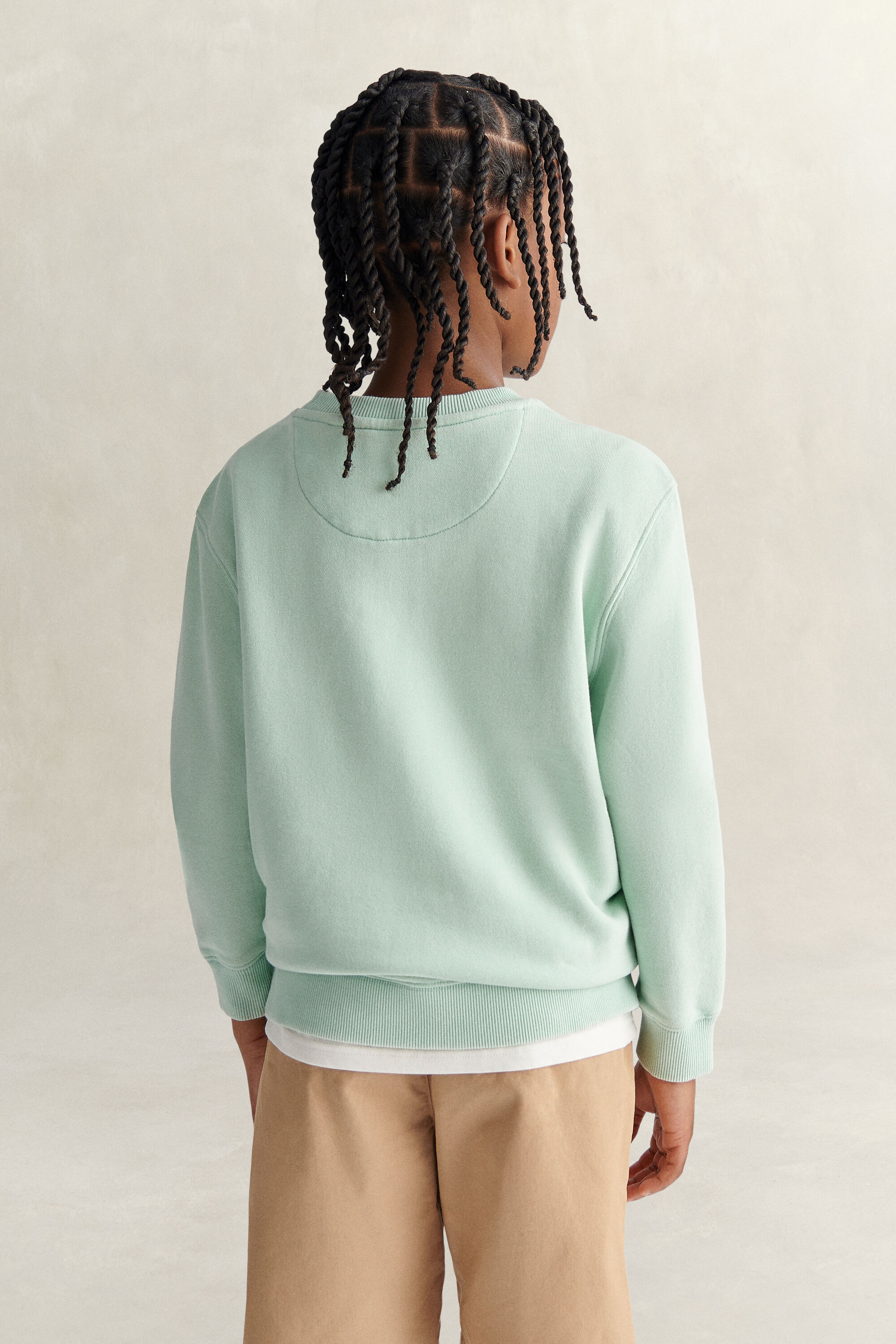 Teen Boys vasket sweatshirt