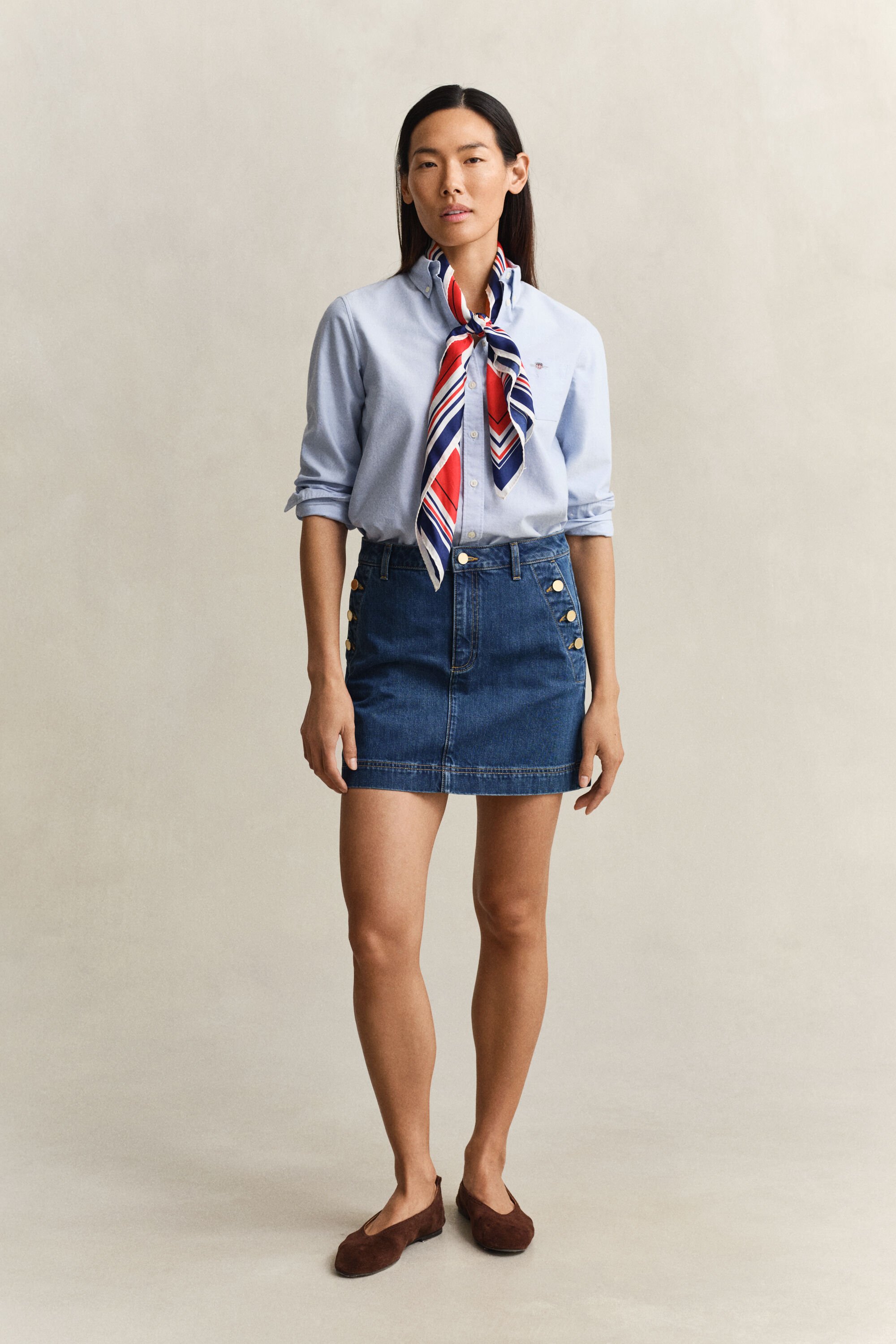 Regular fit klassisk Oxford-skjorte