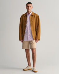 Regular fit Oxford-skjorte med korte &aelig;rmer