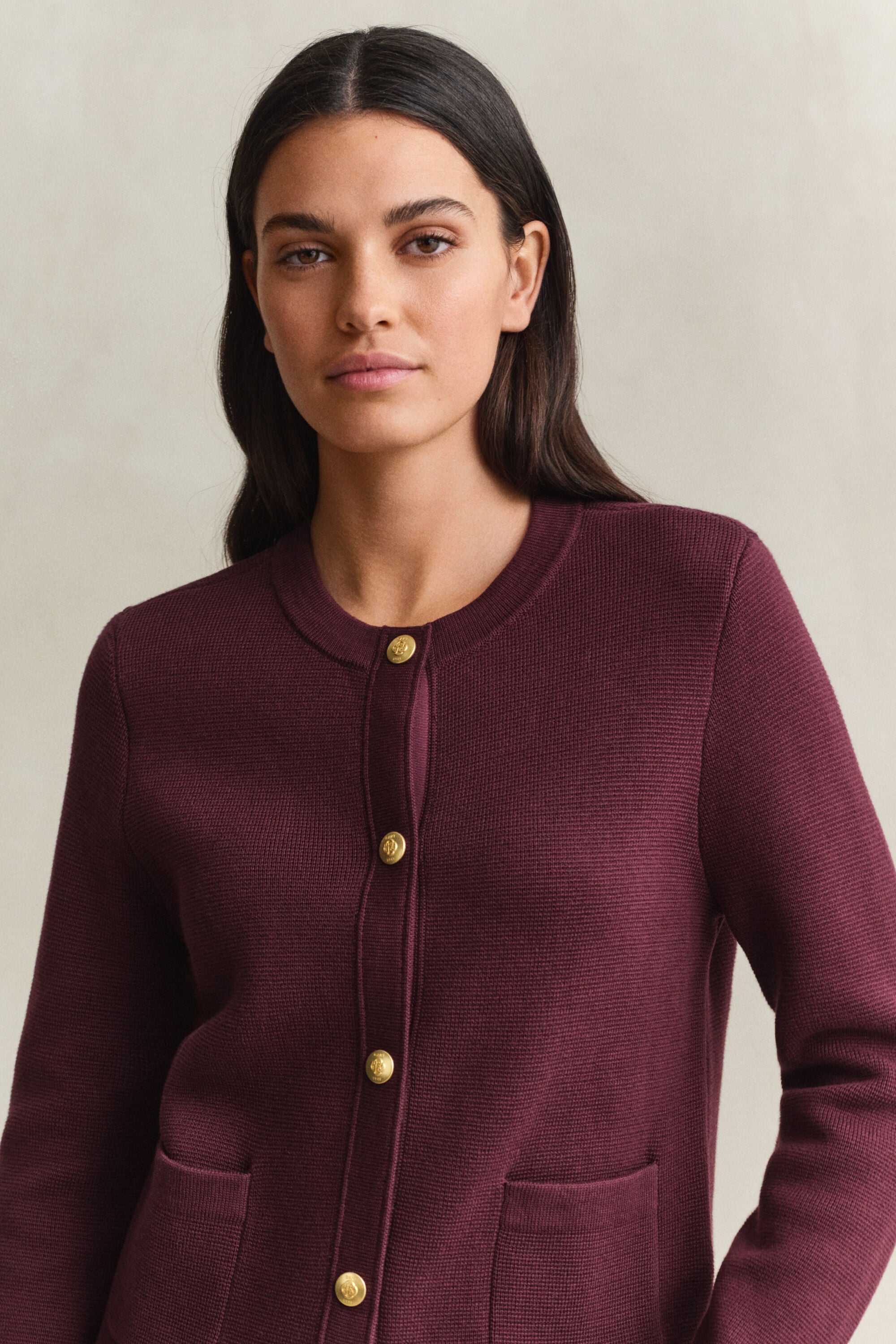 Cardigan i bomuld