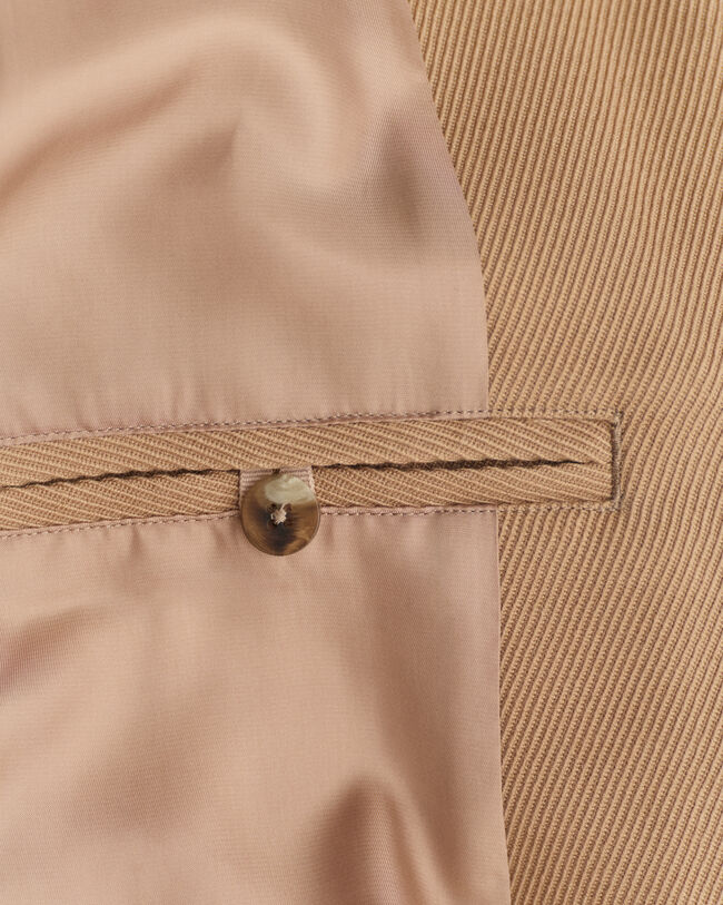 Harrington jakke i uldblanding