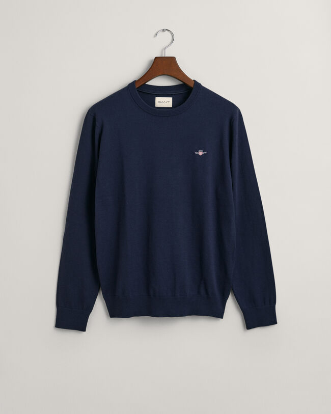 Seasonal Essential crewneck sweater i bomuld