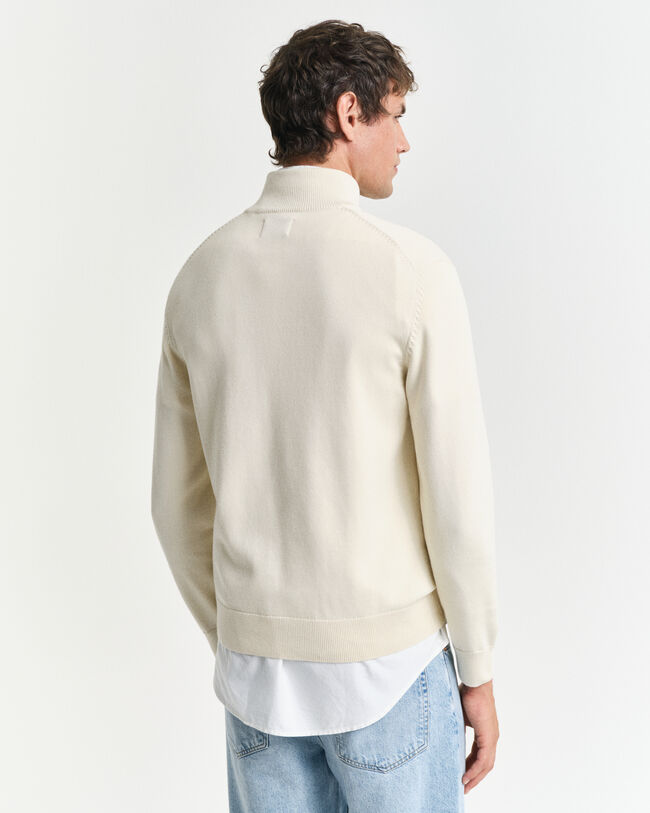 Nautical Flags sweater med halv lynl&aring;s