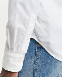 Regular fit garment-farvet Archive Oxford skjorte