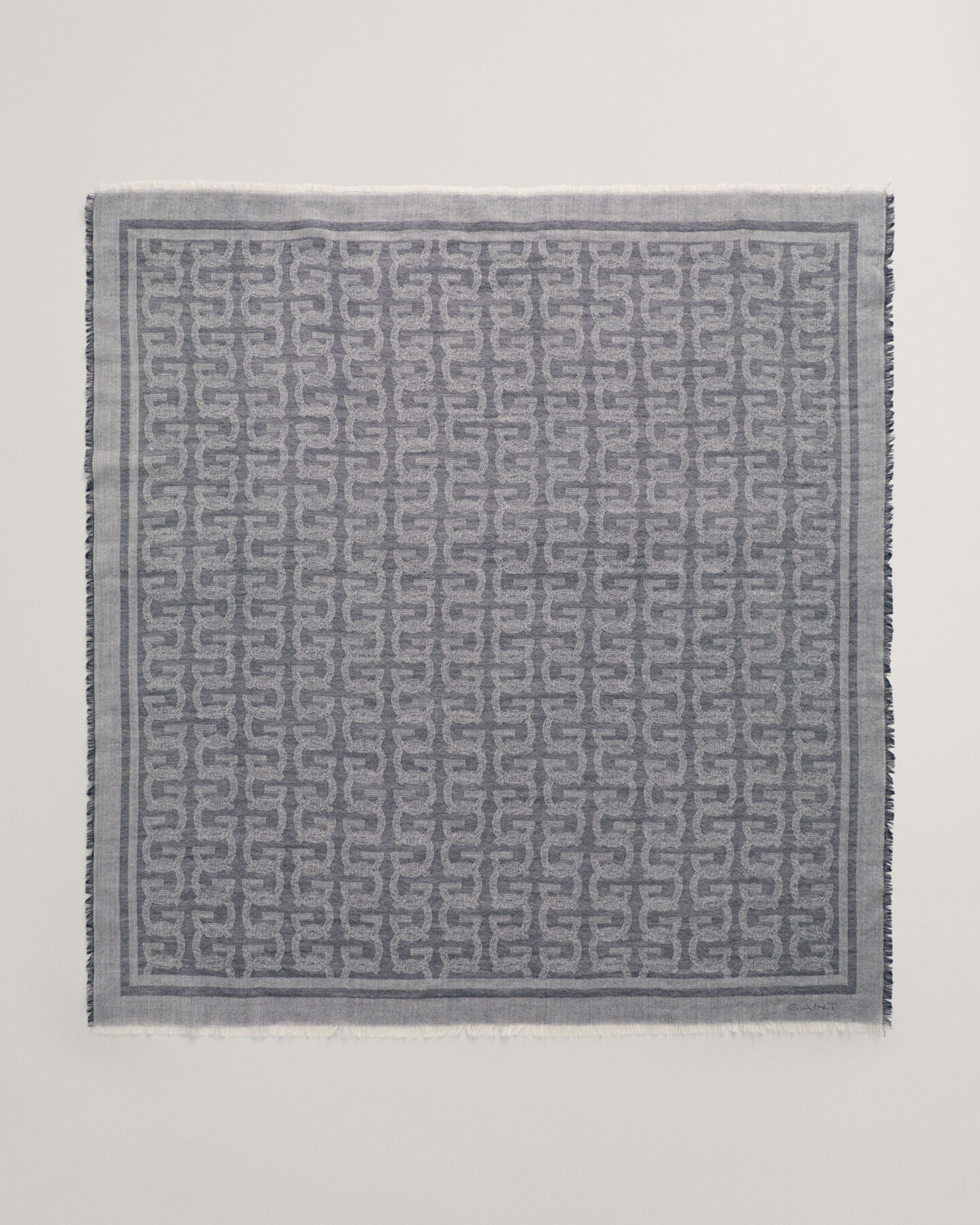 G Patterned let uldhalstørklæde