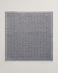 G Patterned let uldhalstørklæde