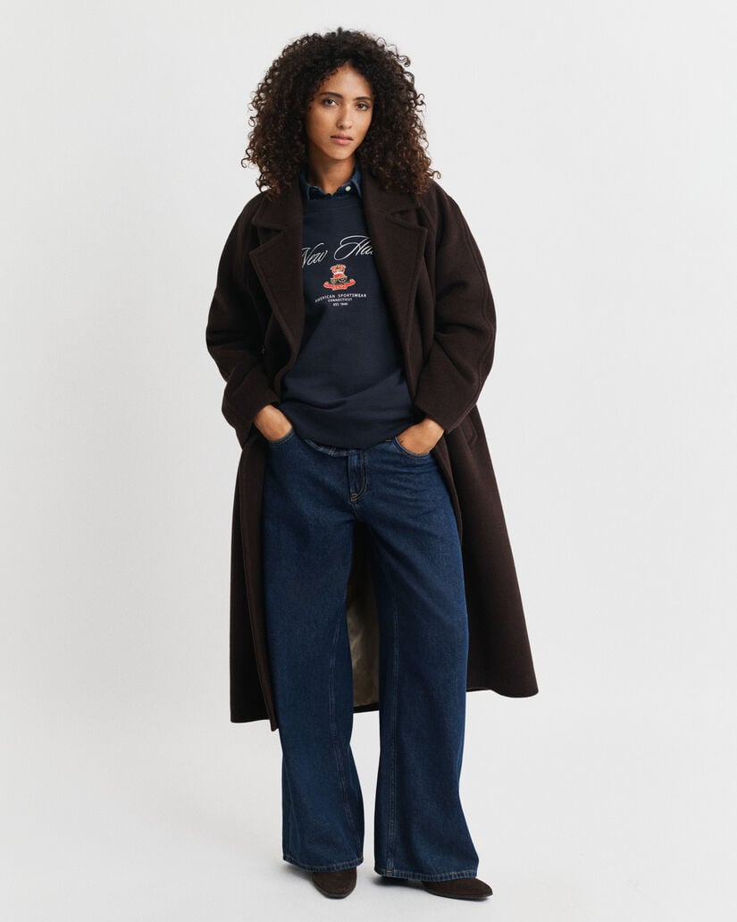 Crest Graphic crewneck sweatshirt