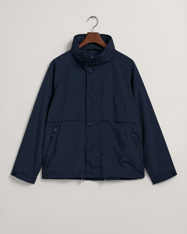 Jakke med raglanærmer