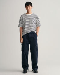 Stribet tung T-shirt