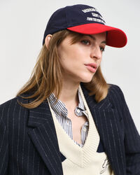 Regular fit blazer med nålestriber