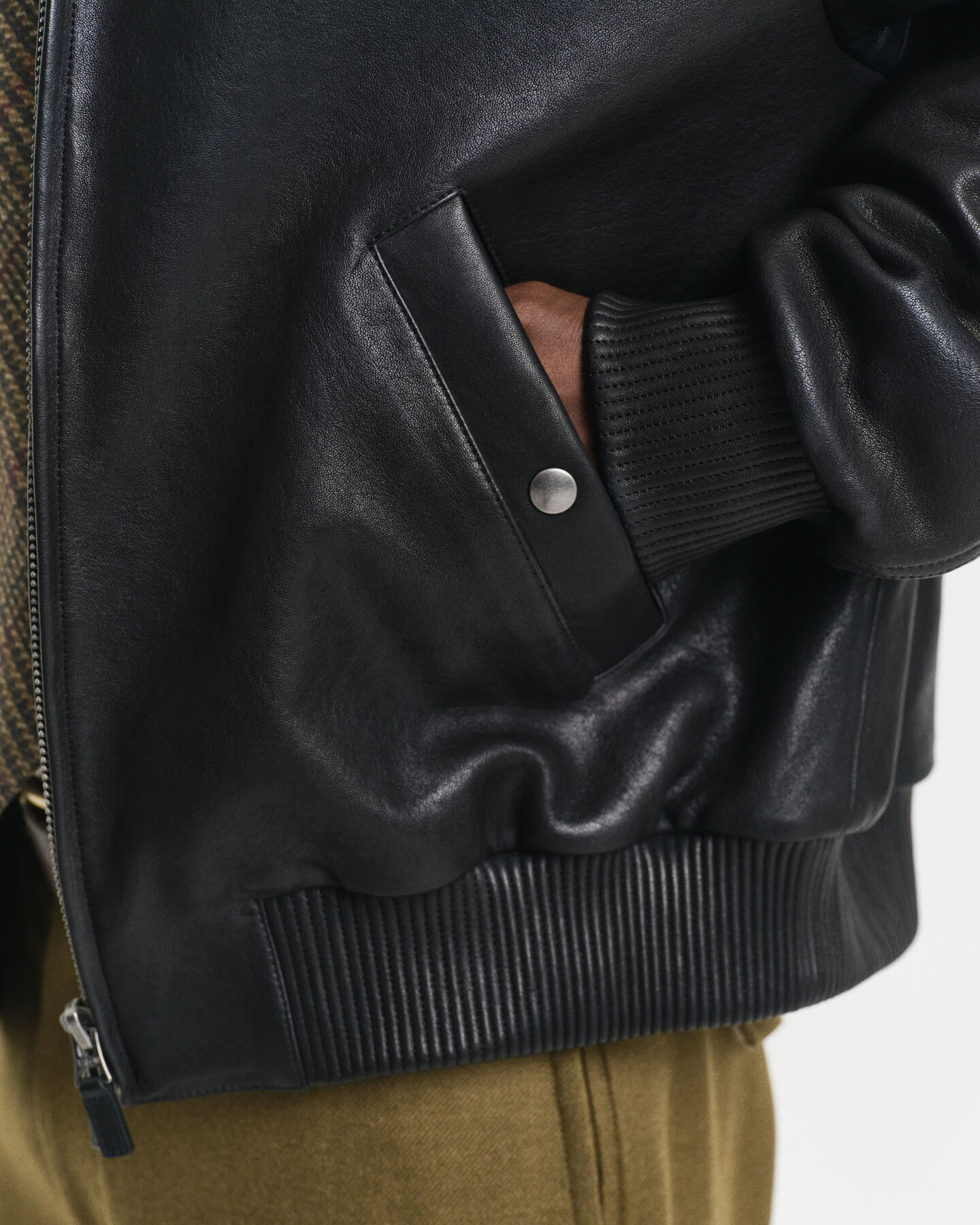 Harrington læderjakke