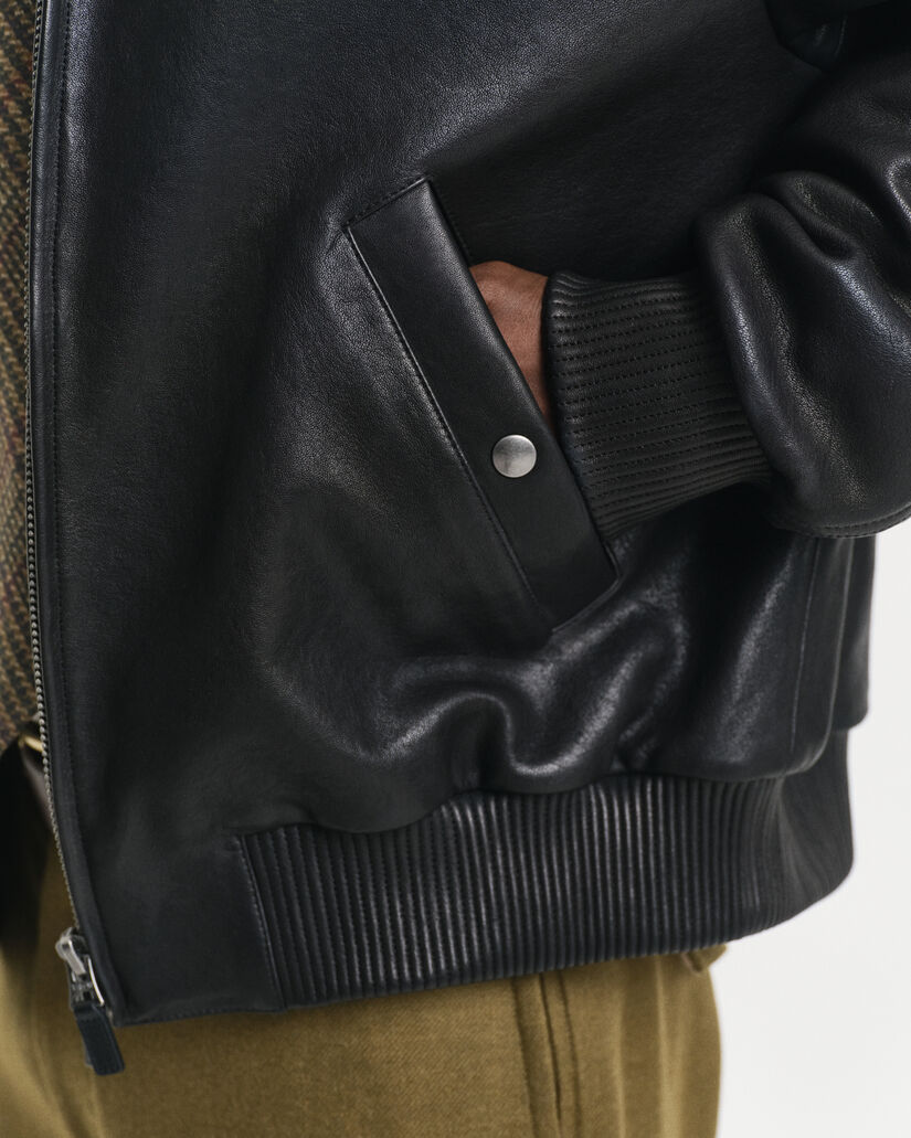 Harrington læderjakke