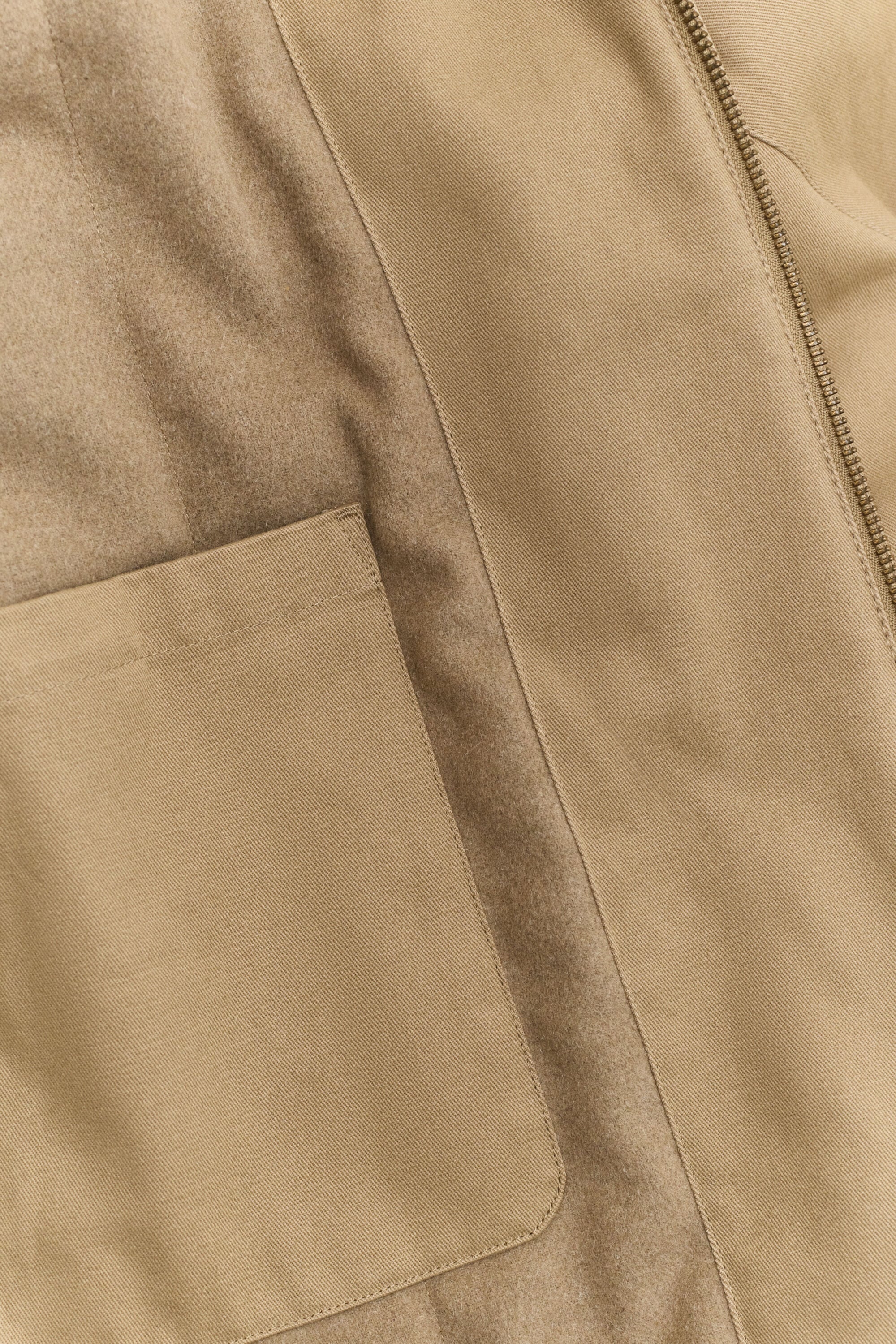 Harrington-jakke i moleskin