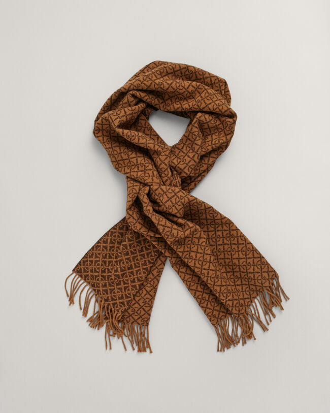 G Patterned halstørklæde