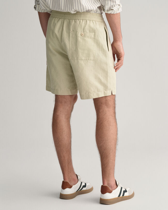 Shorts af bomuld og h&oslash;r