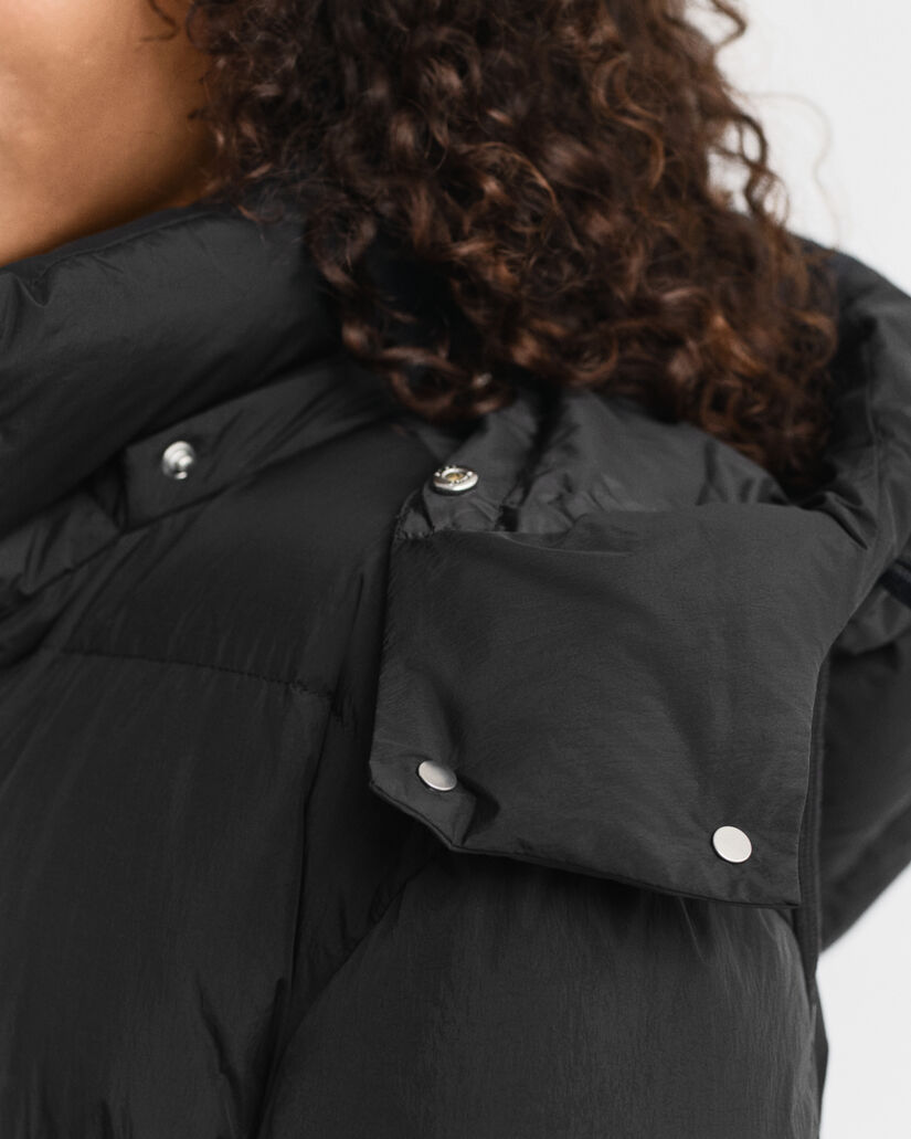 Dunfrakke i fuld længde