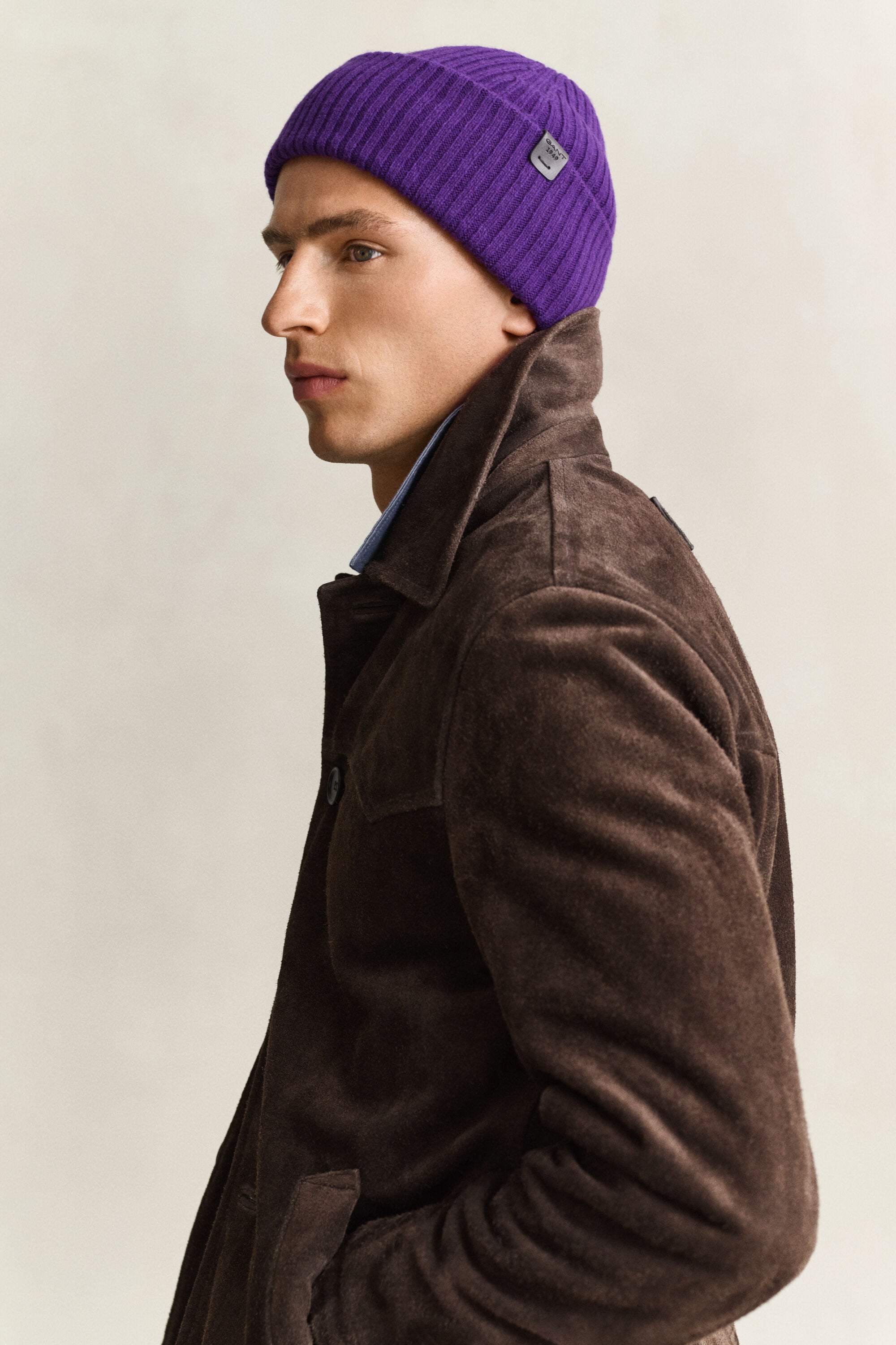 Beanie i lammeuld