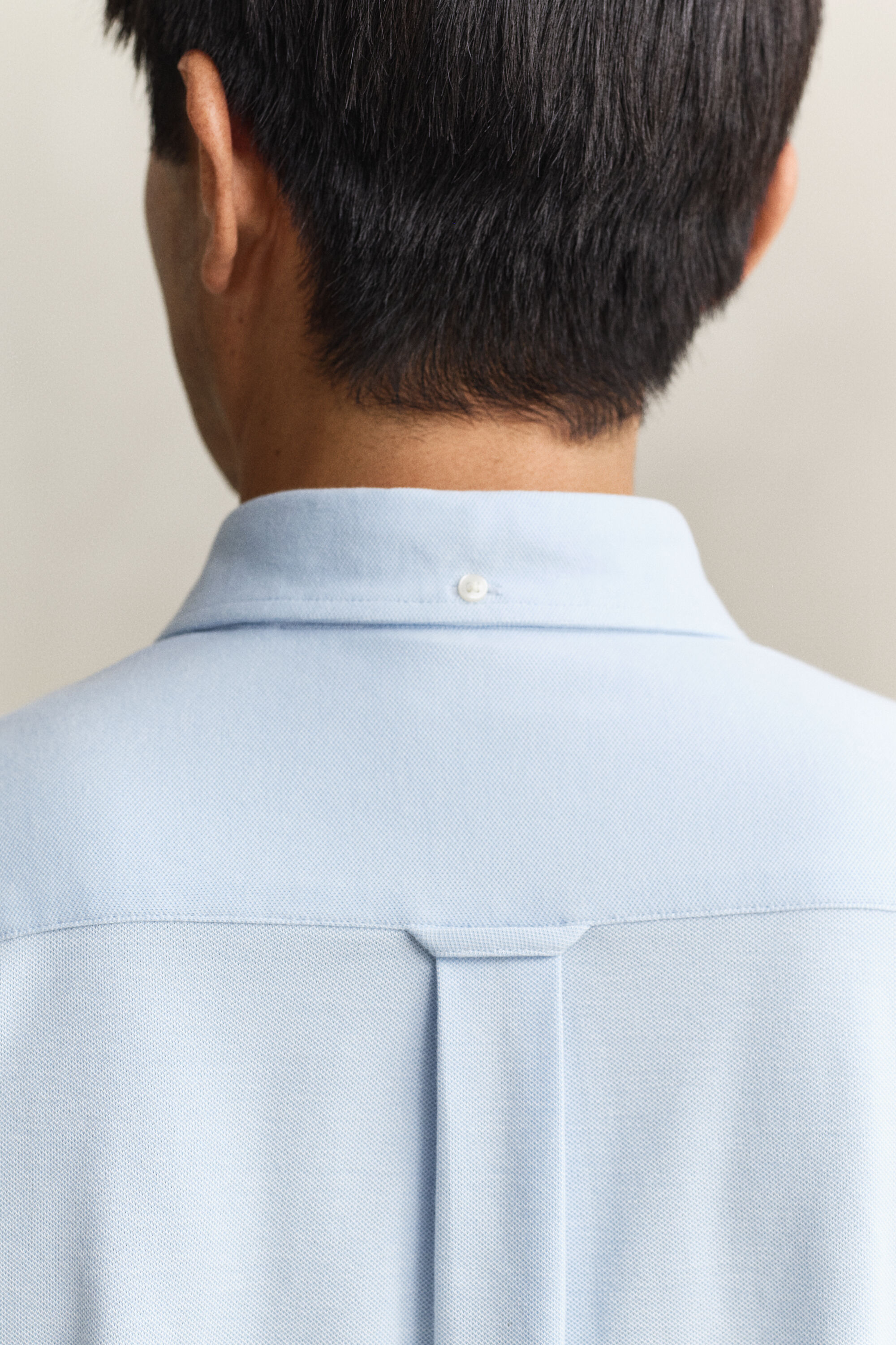 Jersey skjorte med stræk i piqué