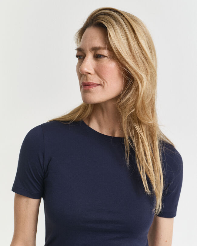 T-shirt i let bomuld