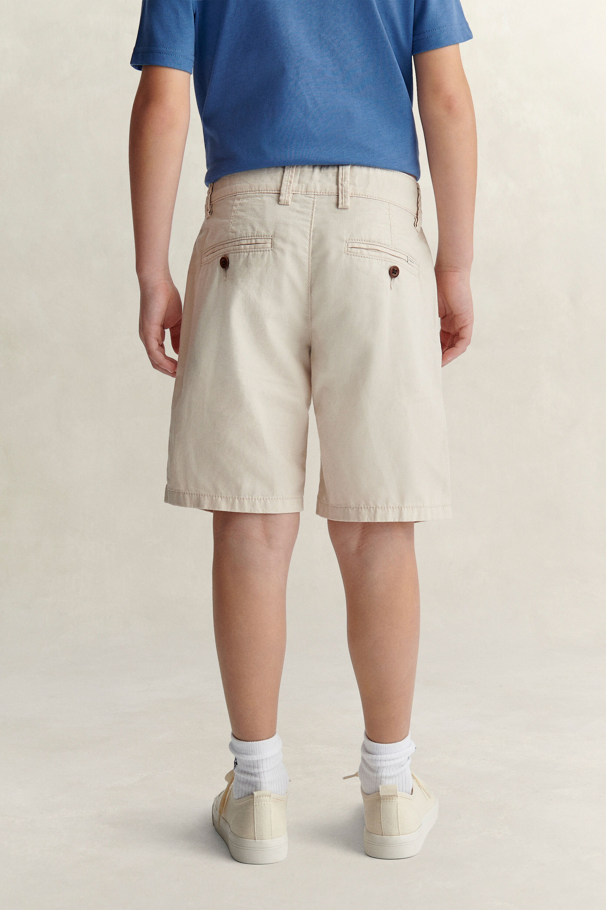 Teen Boys shorts i hørblanding