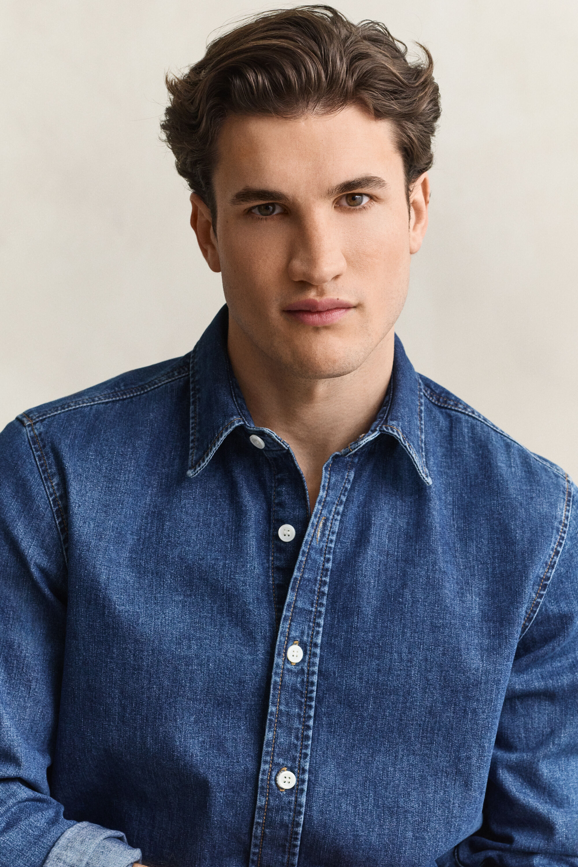 Denim skjorte
