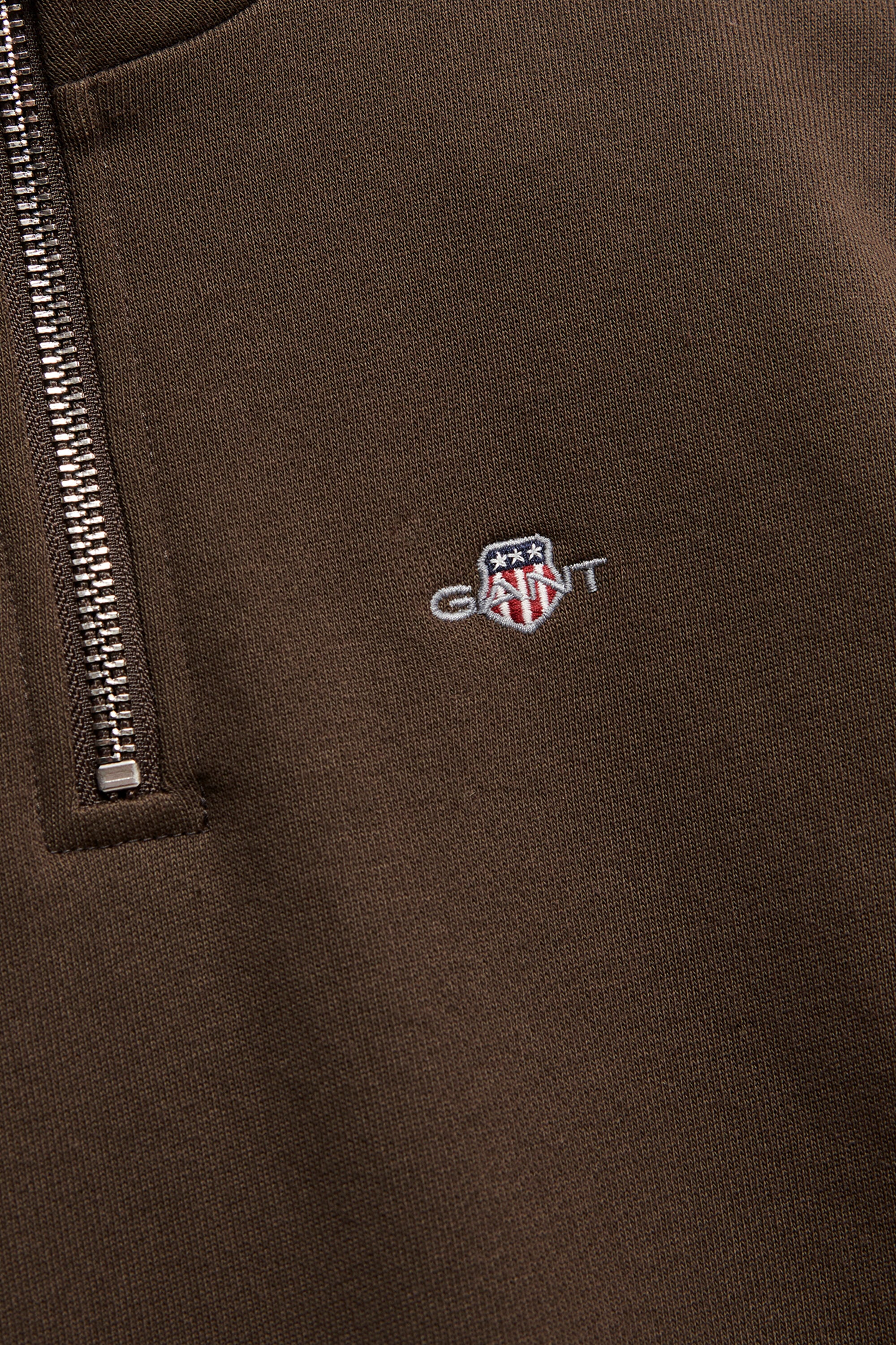 Teen Boys Shield sweatshirt med halv lynlås