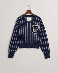 GANT Varsity strikket bomber-cardigan