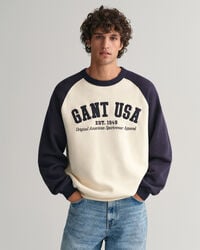 GANT USA sweatshirt med crewneck