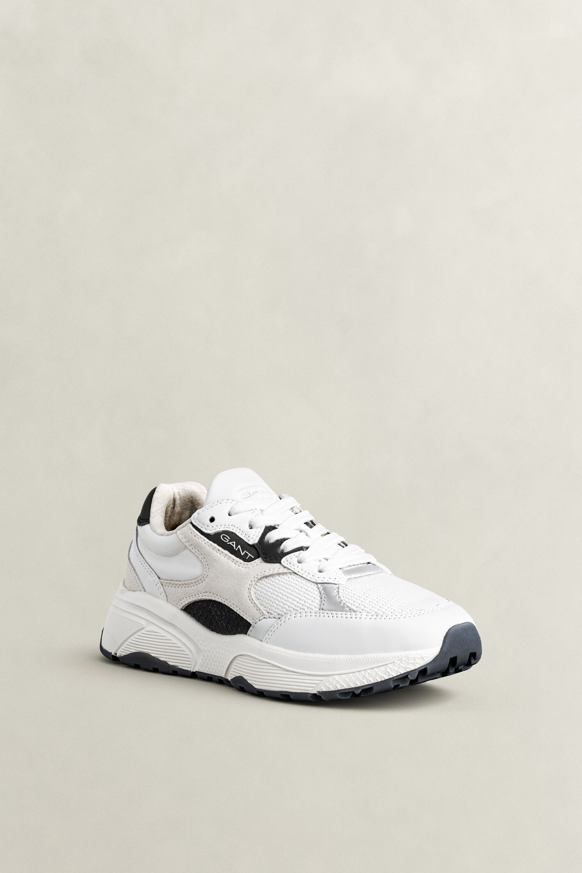 Newile sneakers i læder og nylon