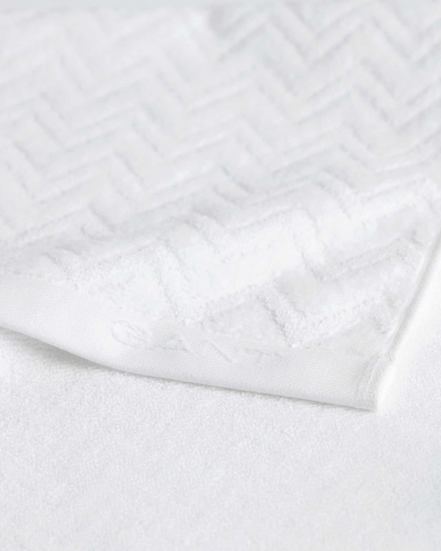 Jacquard sildebensmønstret håndklæde 50X70