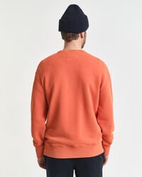 Sweatshirt med college-grafik og crewneck