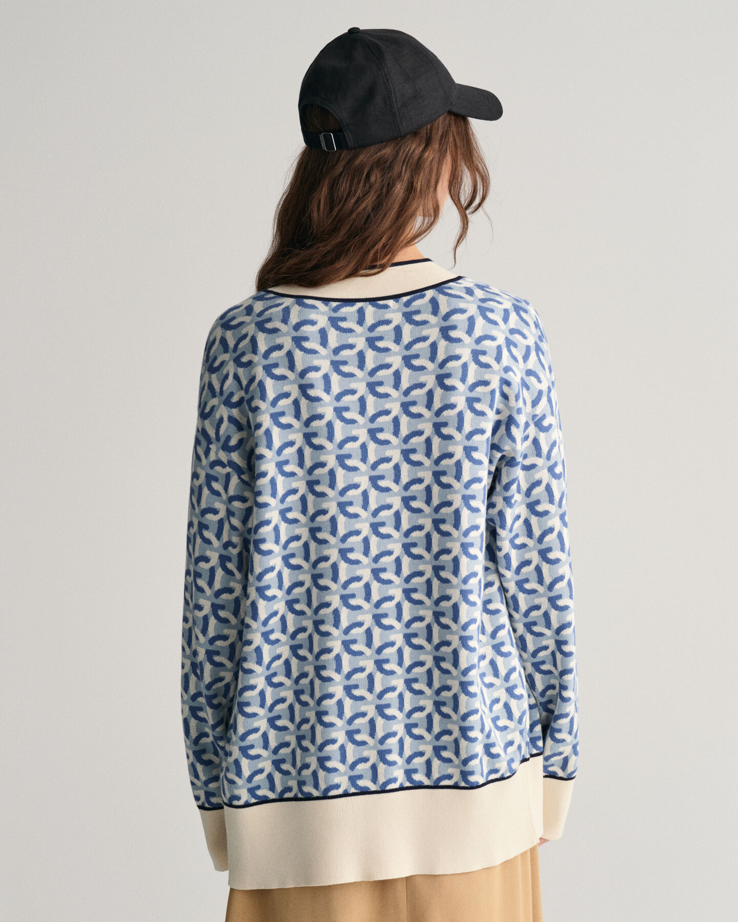 Jacquard G strikket cardigan