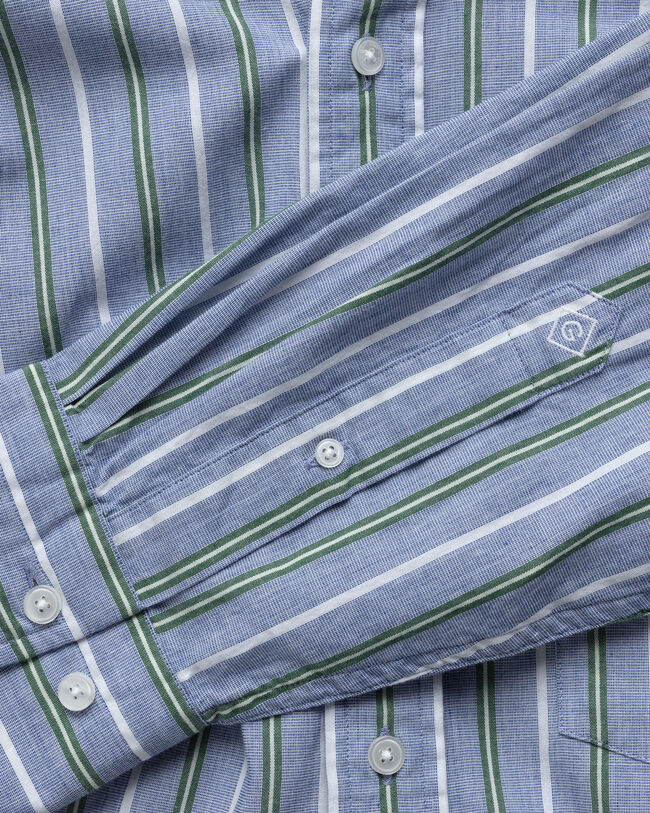 Relaxed fit skjorte af fil-&agrave;-fil