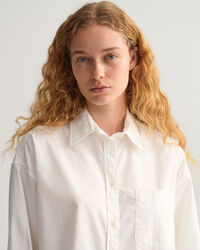 Oversized Oxford-skjorte